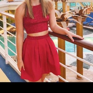 New condition two piece homecoming/formal dress